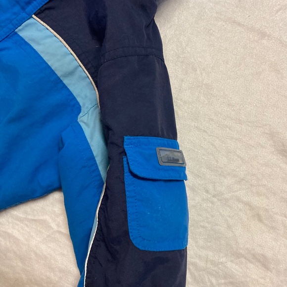 LL Bean Toddler Snowsuit 12-18 Months Blue - Picture 12 of 16